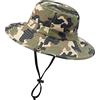 Eohak Cappello estivo da pescatore per bambini e ragazzi, mimetico, cappello da pesca, per 4-14 anni, Camouflage Verde Militare, 7-14 anni