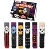 United Oddsocks Metalheads - Confezione regalo con 6 calzini da uomo