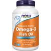 NOW FOODS Omega-3 Molecularly Distilled, Fish Oil 1000mg 180/120 md - 200 softg.