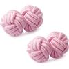 Honey Bear, gemelli in tessuto di seta per camicia da uomo, regalo di nozze e NA, colore: rosa, cod. 5701000260-264