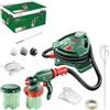 Bosch Home And Garden Pistola Per Verniciatura A Spruzzo Sistema Pfs 5000 E, 1200 W, Bocchette Per Pittura Murale, Vernici Trasparenti, Edizione Amazon, Grigio, Nero, 2 X Serbatoi Colore Da 1000 Ml