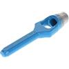 GEDORE Fustella a Cavallotto per Materiali Morbidi, Diametro 18 mm, Gomma, Pelle, Guarnizioni Tessuto, Tonda, Lunga 145 mm, Punzone, 570018