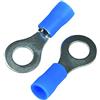 Cartrend 10502 20 pezzi, capocorda ad anello M6 blu per cavo 1,5-2,5 mm2