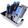 Hyuduo Set di Raschietti per Nastratura per Cartongesso in Acciaio Inossidabile, Impugnatura Morbida, Set di Cazzuole da 6 Pezzi per Nastratura e Verniciatura Professionale delle Pareti