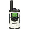 Alecto FR-175 - Set con due walkie talkie, portata 7 km, bianco/nero