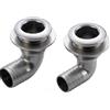 Osculati Valvola a sfera 3 vie a T in ottone nichelato 3/8" Osculati 17.526.05