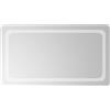 vidaXL specchio da bagno vidaXL LED 50x90 cm