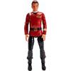 Bandai Star Trek Ammiraglio James T. Kirk Figura Rosso Rosso Taglia Unica