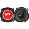 MTX TX640C Diffusore coassiale 10 cm a 2 vie 70W RMS 4O Alloggiamento in alluminio Tweeter al neodimio Bobina a cupola in seta TSV TIL.