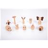 TickiT set di 10 animali in legno Mondo animale