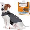 Asmodee Gilet lenitivo ThunderShirt per cani grigio S