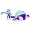Hasbro Figurine e veicolo Ghost-Spider Water-Webs Tartaruga, Marvel Spidey e i suoi super amici, figurina Ghost-Spider, veicolo Water-Webs, dai 4 anni in su