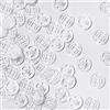 OEM Bottoni a rotella in plastica, 40 pezzi, trasparenti, con perni invisibili, bottoni a rotella in plastica per il bricolage, bottoni con perni per abbigliamento (12 mm)