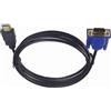 OEM Cavo adattatore da 10 m da HDMI a VGA in plastica e metallo per desktop
