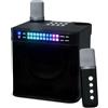 OEM Sistema karaoke wireless con LED e Bluetooth, portatile, per uso domestico e all'aperto