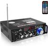 OEM Amplificatore stereo, nero, Bluetooth, Hi-Fi