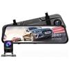 OEM Dashcam DVR automatica a doppio obiettivo da 10 pollici con scheda di memoria da 32 GB e risoluzione 1080p
