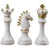 OEM Fenteer, set da 3 oggetti d'arte moderni per decorazione da tavola, bianco