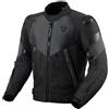 Rev'it Giubbotto Moto Tessuto Rev'it CONTROL H2O Nero Antracite
