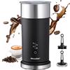 Morpilot Montalatte Elettrico 4 in 1, Morpilot Milk Frother Automatico con Schiuma Calda e Fredda, Latte Caldo, Capacità 115 ml/240 ml, per Cappuccino e Latte Macchiato