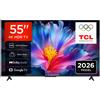 Tcl - Smart Tv Led Uhd 4k 55 55p6l-nero