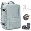 BJLFS Zaino da Viaggio Ryanair 40x30x20 Sottovuoto Bagaglio a mano 40x30x20 Wizzair,Borsa da viaggio Donna impermeabile Borsa da Cabina per Easyjet 45x36x20 Zaino Airbag Sottovuoto con pompa