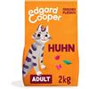 Edgard & Cooper Cibo secco per gatti, (pollo, 2 kg), senza cereali, pieno di carne fresca e ingredienti naturali, adatto per gatti sterilizzati e attivi