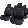 Sparco Set universale sps402 coprisedili auto completo nero 3mm