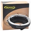 AMOPOFO Compatibile con Canon EOS (EF, EF-S) obiettivo a micro quattro terzi (MFT, M4/3) fotocamera e fotocamera Sony NEX e fotocamera Nikon Z Mount Full Frame, Canon EOS to LM adapter