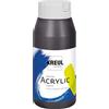 KREUL 17087 - Triton Acrylic Liquid Paynes Grey 750 ml, colore acrilico per artisti di alta qualità con carattere leggermente fluido, asciuga in profondità con finitura opaca