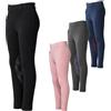 PFIFF 103133 Emilia - Leggings da Equitazione per Bambini a 3/4, in Silicone, con Passanti per Cintura