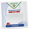 FEDERFARMA.CO SpA GARZA IN COTONE PROFAR COMPRESSA 10 X 10 CM 25 PEZZI