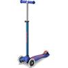 SELEGIOCHI Maxi Micro Monopattino Deluxe LED Blu 3 Ruote