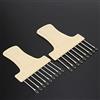 Generic Strumenti a Maglia, Adattatore a Maglieria Adattatore Maglietta Maglie Combusta TransferComb 2pcs Trasferimento della Macchina per Maglieria COMPIO 9 Aghi per KH260 KH230 KH270 SK151 SK155
