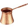 Generico Caffettiera Turca - Caffettiera Araba | Pots Cofee Caffettiera Araba | Caffettiera Cezve Ibrik Placcata In Rame | Tappatore In Rame Per Tè | Caffettiera Multifunzionale Per Casa, Bar, Cuci