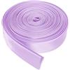 sourcing map Nastro sbieco a doppia piega per cucito, 1,2 cm x 5,5 m, in raso, pre-piegato, per cuciture, trapuntatura, orlo, lavori fai da te, viola chiaro