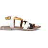 BUENO Sandalo donna multicolor in pelle