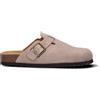 SCHOLL Sabot uomo beige in suede