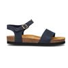 FRAU Sandalo donna blu in nabuk