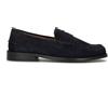 GUESS Mocassino uomo blu in suede
