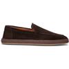 DOUCAL'S Mocassino uomo marrone in suede