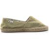 ESPADRILLES Espadrillas donna platino in tessuto e glitter