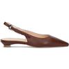 PHIL MELVIS Slingback donna cacao in pelle