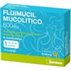 Fluimucil Mucolitico 600 mg Granulato per Soluzione Orale N-Acetilcisteina 10 Bustine