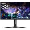 GIGABYTE - Monitor 31.5' OLED Gaming AORUS FO32U2P 4K Ultra HD 3840 x 2160 Tempo di Risposta 0.03 ms Frequenza di Aggiornamento 240 (Hz) - SPEDIZIONE GRATUITA
