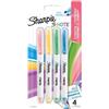 SHARPIE Astuccio 4 pennarelli punta scalpello S-Note colori assortiti Sharpie