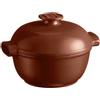 EMILE HENRY Cocotte Tonda Piccola Delight Sienna Red