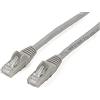 Startech.Com Cavo di Rete Cat 6, Cavo Patch Ethernet Rj45 UTP Grigio da 2 m Antigroviglio, Cavo Gigabit Categoria 6 da 2 m