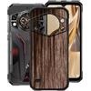 KJYFOANI Cover per Cubot Kingkong AX Custodia, Nero Morbido Silicone Ultra Sottile TPU Case Anti-Graffio Antiurto Bumper Protezione Guscio per Cubot Kingkong AX (6.58) - XV22