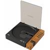 syitren R300 lettore CD portatile Bluetooth desktop retrò lettori CD per la casa, senza altoparlanti, batteria ricaricabile piccolo compatto lettore CD vintage, SPDIF Out, marrone